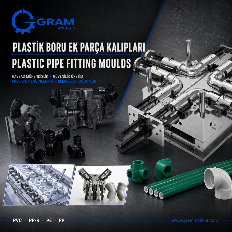 Plastik Boru Ek Parça Kalıpları