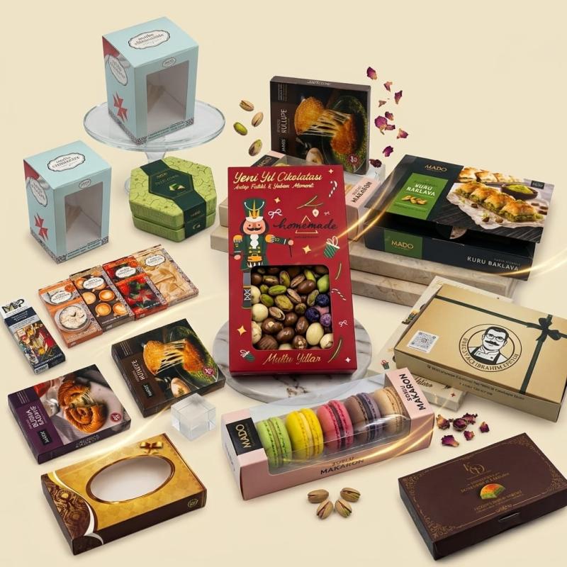 Pastane, Baklava, Çikolata ve Premium Gıda Ambalajları