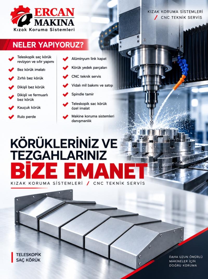 TELESKOPİC SAC KÖRÜK