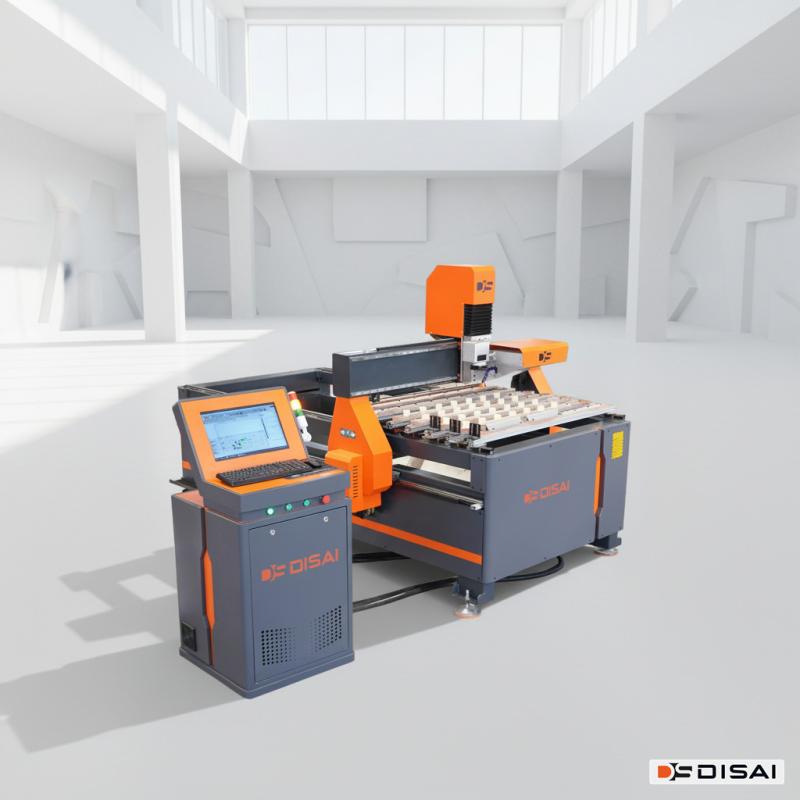 OTOMATİK CAM LAZER DELME VE KUMLAMA MAKİNESİ