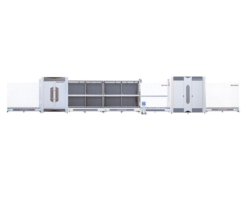 Automatic insulating glass production line