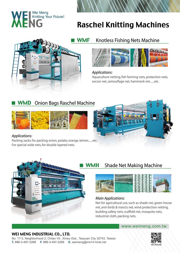 Raschel Knitting Machine