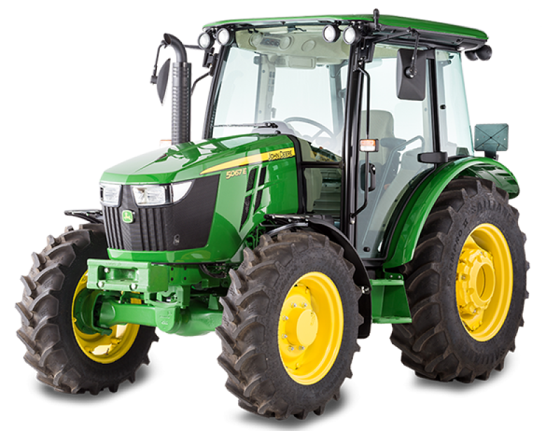 John Deere 5067E Traktör