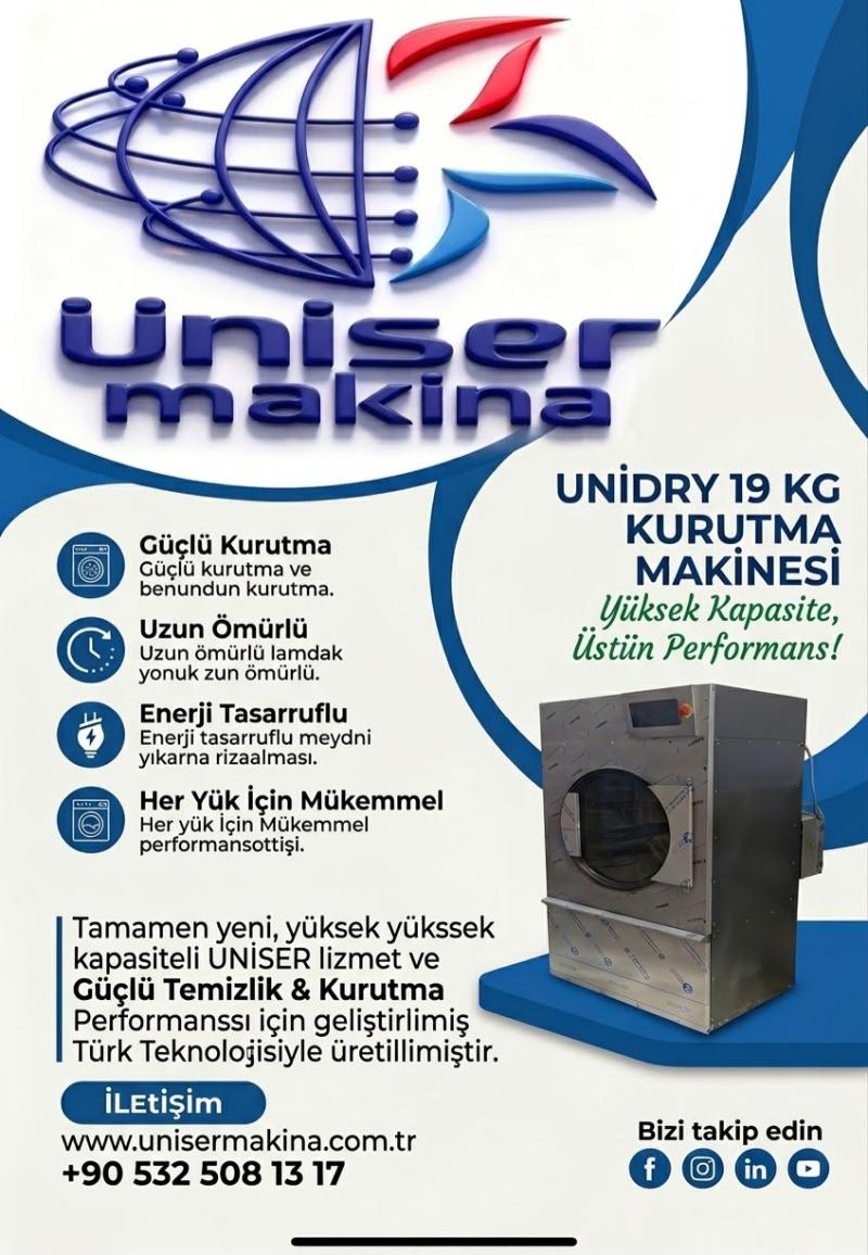 ENDÜSTRİYEL KURUTMA MAKİNELERİ