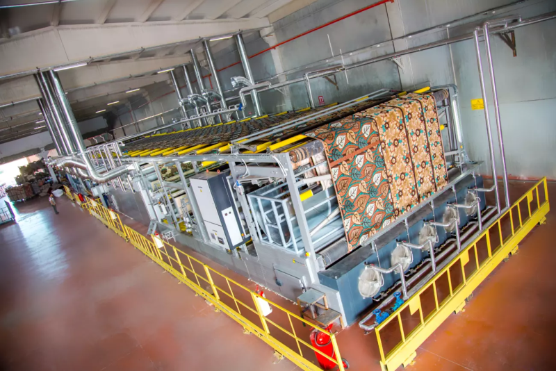 Back coating machine