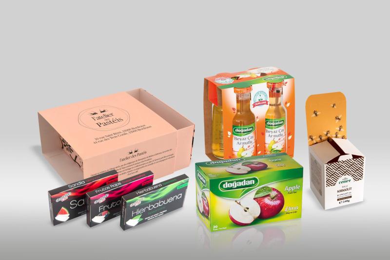 Gıda ve İçecek Ürünleri için Karton Ambalaj