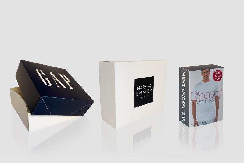 Cardboard Packaging for Textile Products