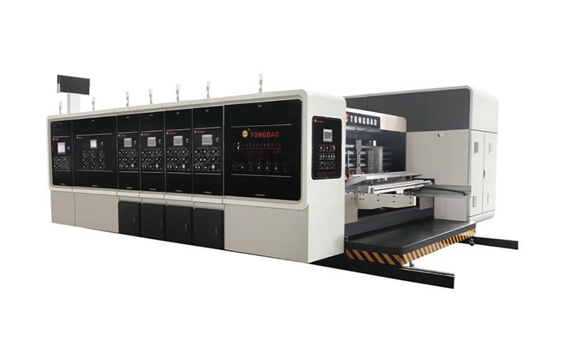 TB-ST Full Automatic Vacuum Transfer Servo Feeder Printer Slotter Die Cutter Machine