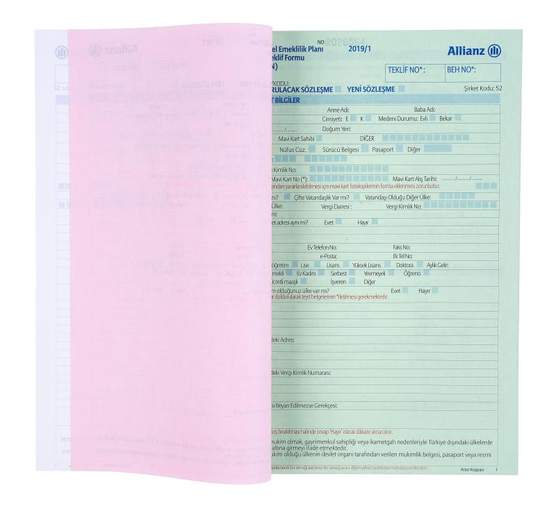 SÜREKLİ FORM