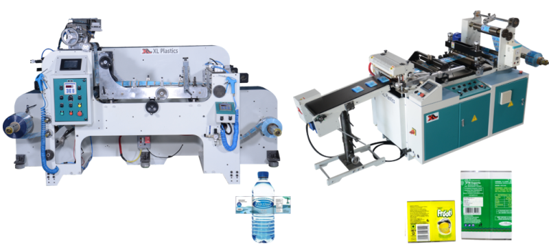 PVC Etiket Kesme Makinası & Etiket Yapıştırma Makinesi