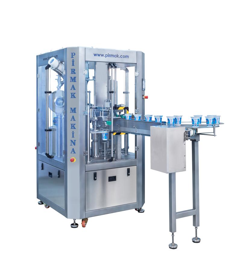 TEKLİ AYRAN DOLUM VE FOLYOLAMA MAKİNASI