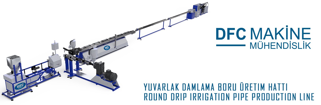 YUVARLAK DAMLAMA BORU ÜRETİM HATTI