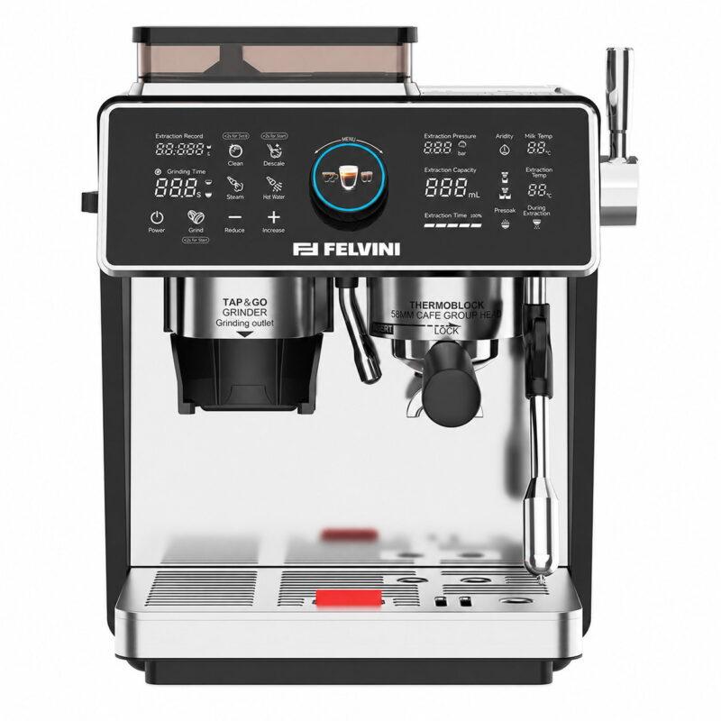 Felvini One Touch Öğütücülü Espresso Makinesi