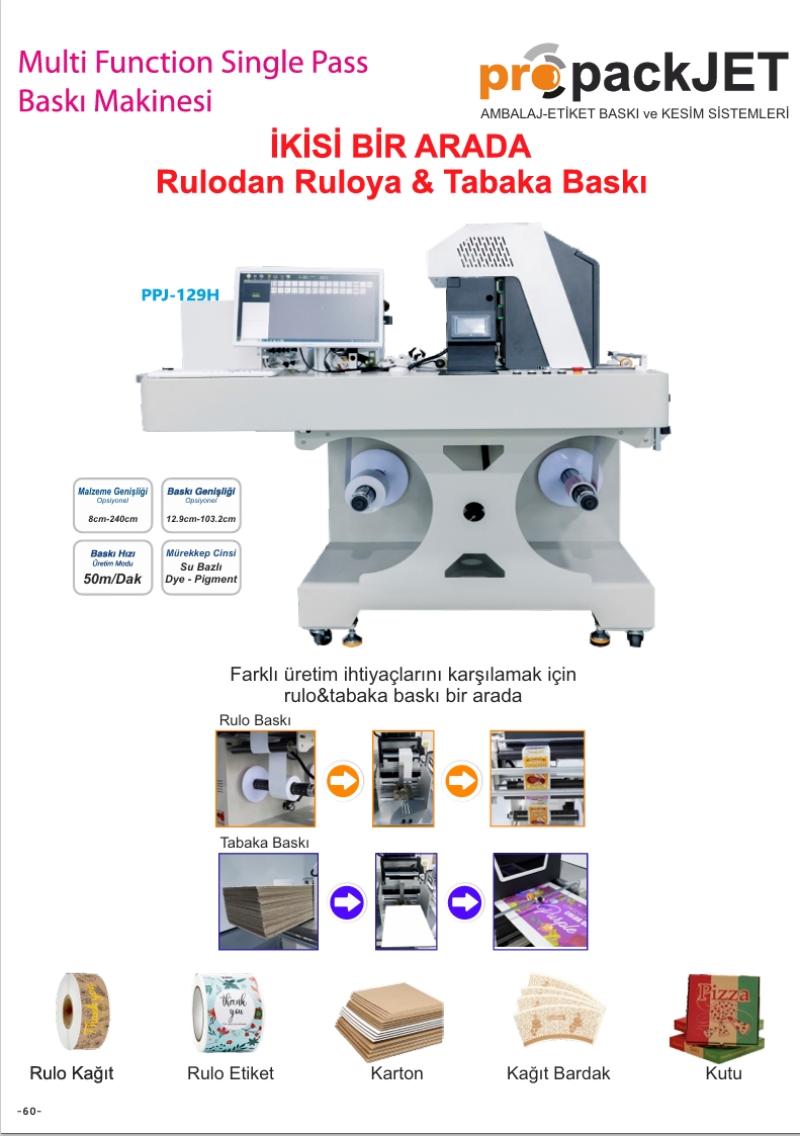RULODAN RULOYA VE TABAK BASKI MAKINESI