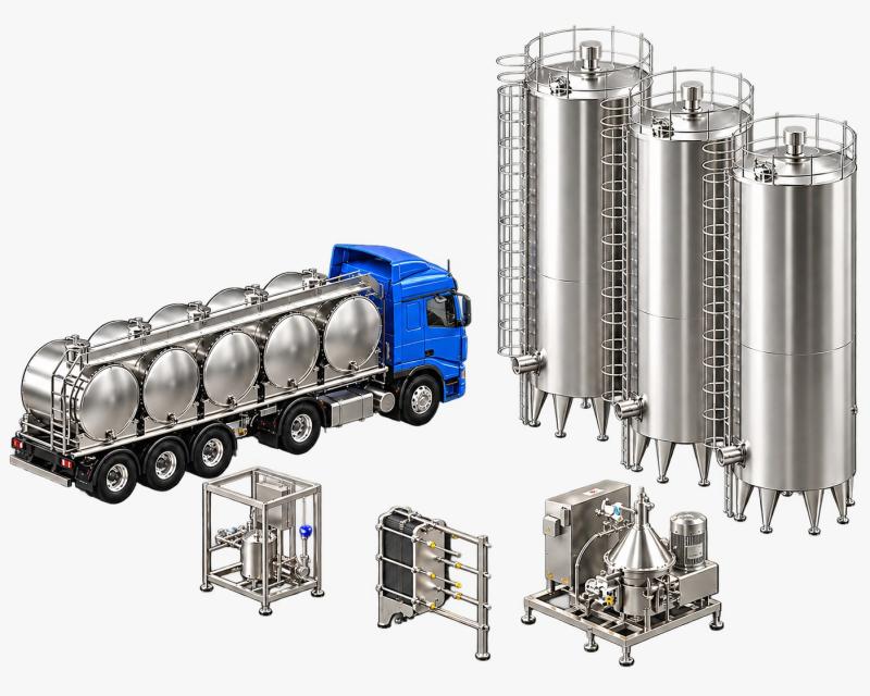 MILK COLLECTION AND STORAGE SYSTEMS