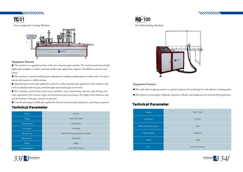 RONGQI RQ-3000 Hot Melt Kapama Makinesi