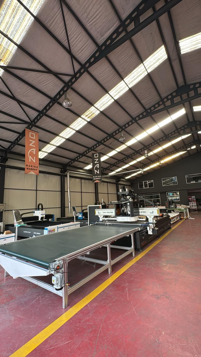 SUPERSTAR CNC ROUTER CX 2140 BARKOTLU OTOMATİK YÜKLEME BOŞALTMA