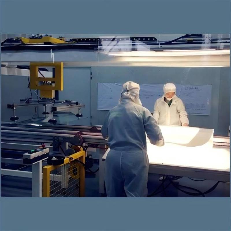 Mekik Arabalı Yarı Otomatik PVB Laminasyon Konveyör Hattı