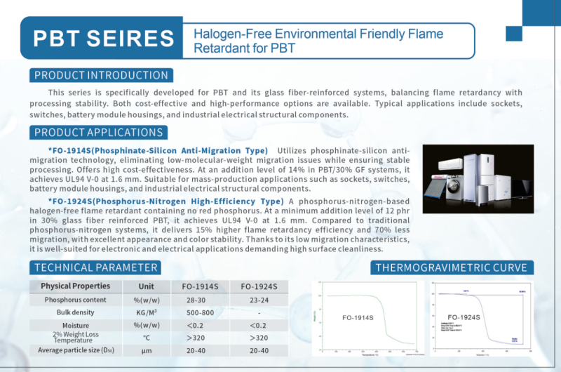 PBT,PET Flame Retardant