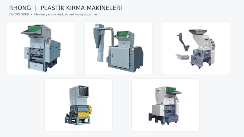Plastik Geri Dönüşüm Makineleri