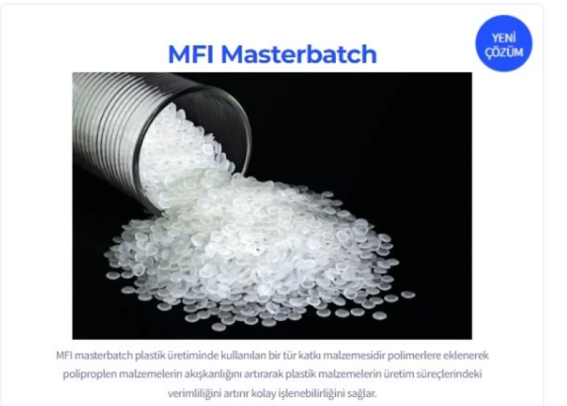 PP Akışkanlık artırıcı masterbatch