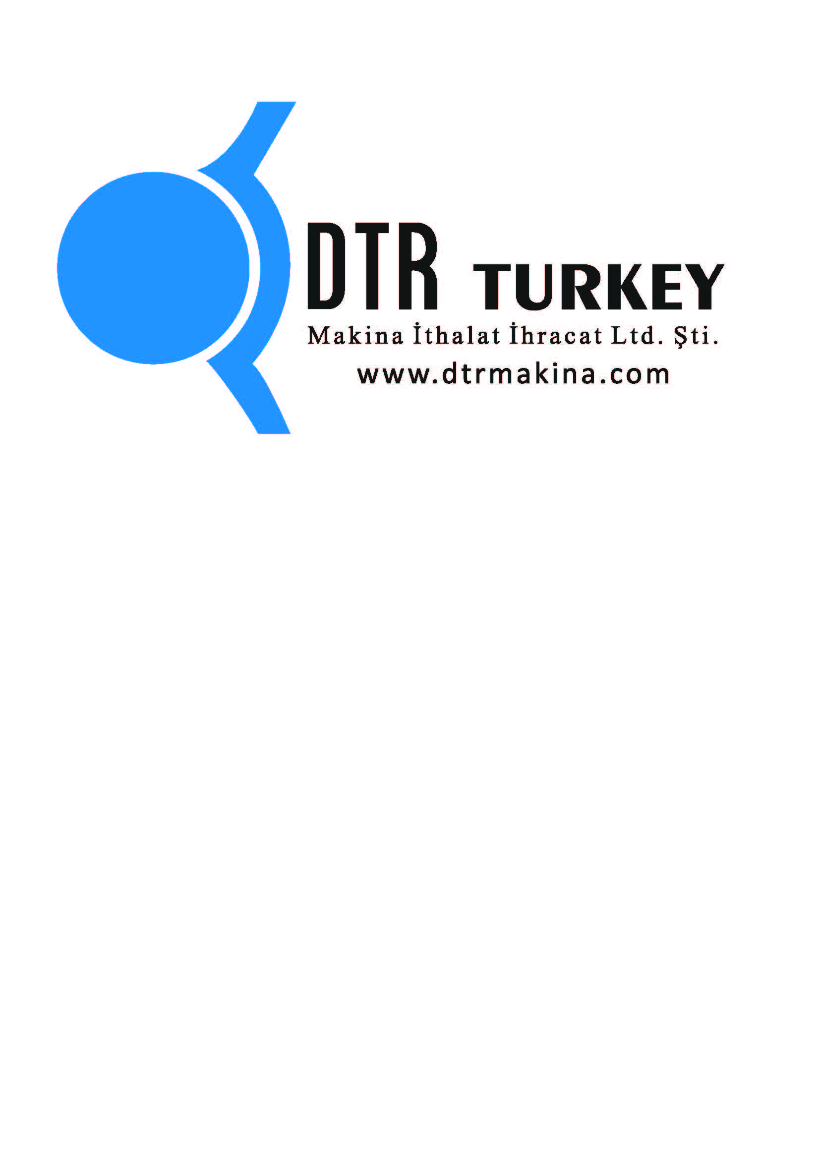 DTR TURKEY MAKİNE İTH. İHR. LTD. ŞTİ. logo
