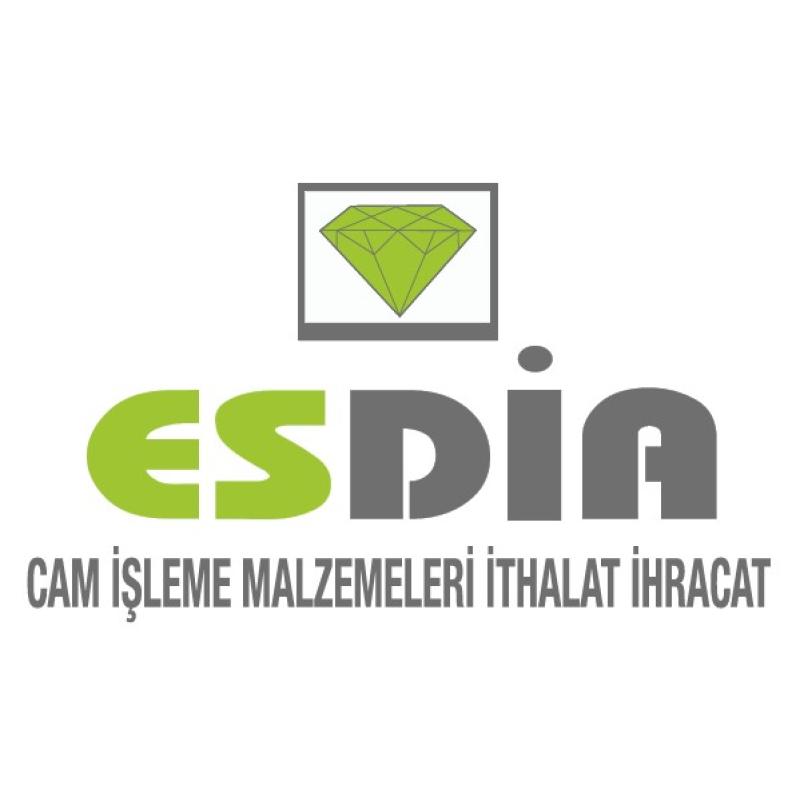 ESDİA CAM İŞLEME MALZEMELERİ İTHALAT İHRACAT MUSTAFA KOÇMAR logo